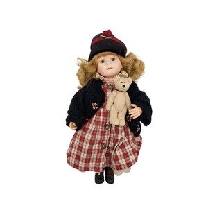 Boyds Collection Brittany Doll Style 4803 Yesterday's Child Porcelain 14" NIB